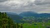 Dunkle Wolken über Berchtesgaden