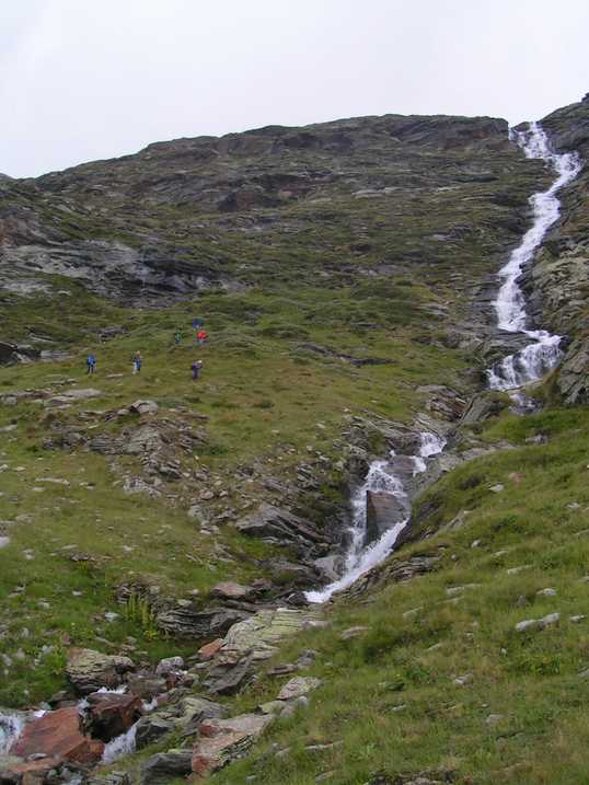 Abstieg zur Distel-Alpe