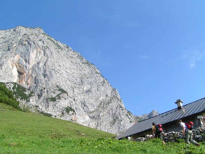 Scheibenkaser mit Berchtesgadener Hochthron