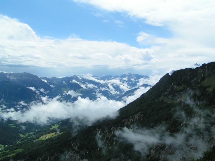 Berchtesgadener Tal nach Regen