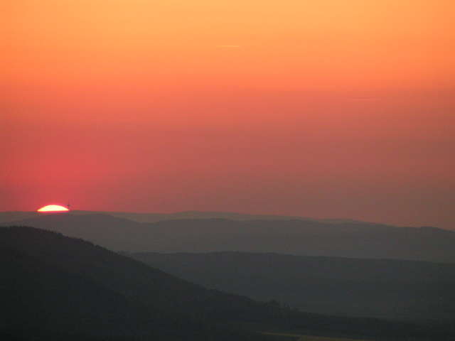 Sonnenuntergang am Ramseck