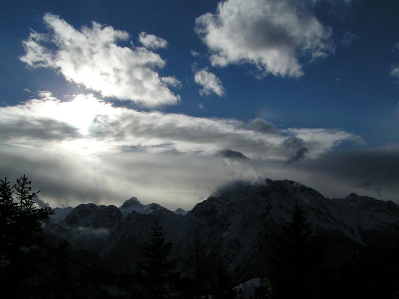 B'gadner Alpen vor Wettersturz